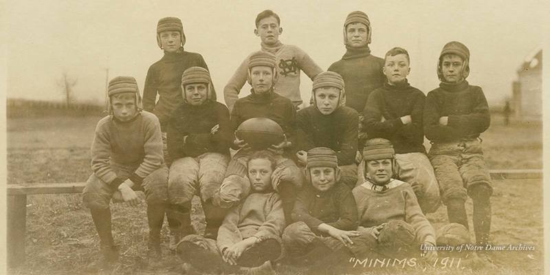 Minims Football Team, 1911.