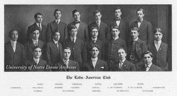 Latin American Club 1907 1908